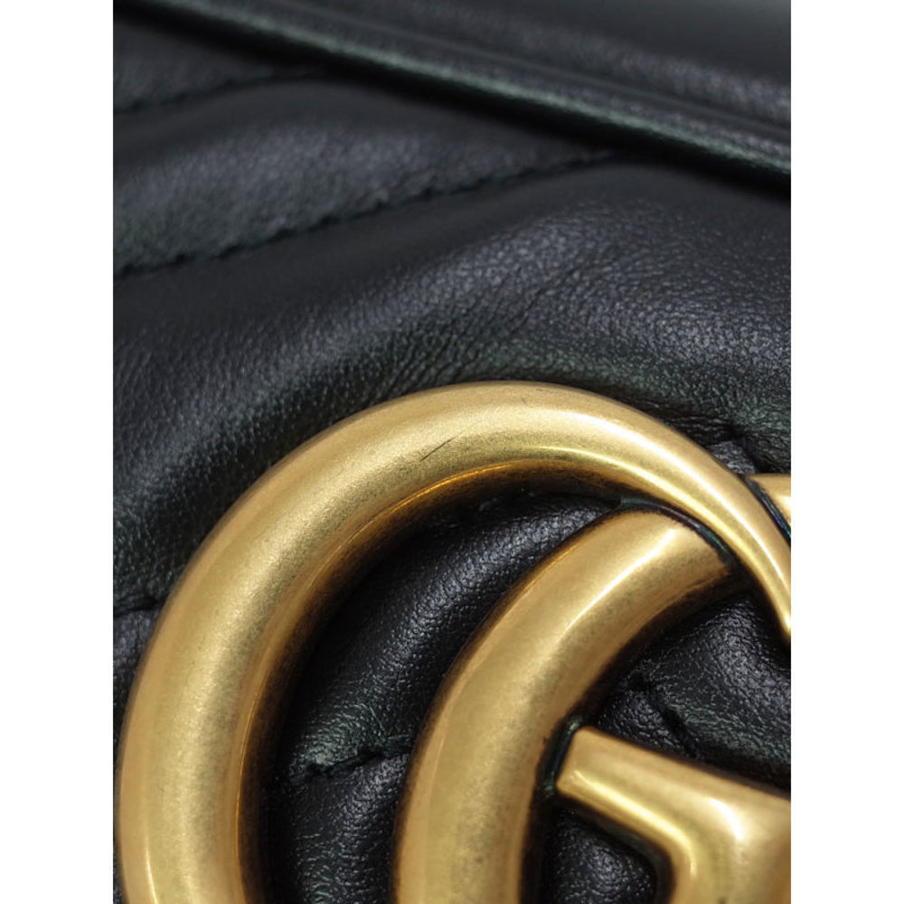 Gucci GG Marmont Quilted Small Shoulder Bag - Picture 4 of 5